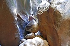 091 - Torrent de Pareis - part II - moderate climbing (2060 Besuche) 091 - Torrent de Pareis - part II - moderate climbing